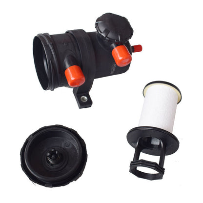 200 Oil Catch Can Kit Fit For Mitsubishi Triton MQ MR Pajero Sports 4N15 2.4 2015-ON