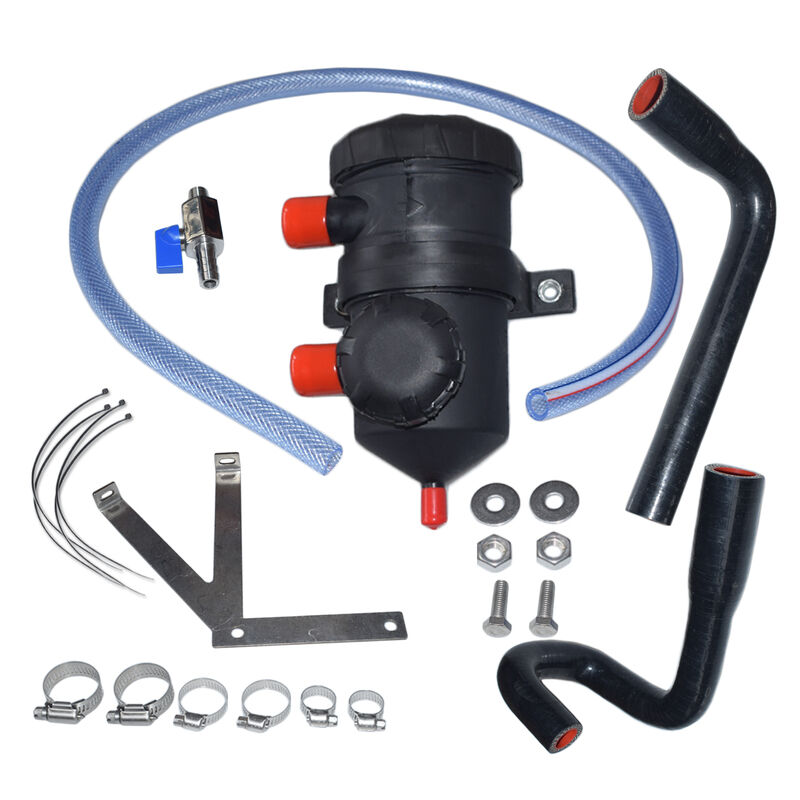 200 Oil Catch Can Kit Fit For Mitsubishi Triton ML MN Challenger 4D56 2.5L 2006-2015