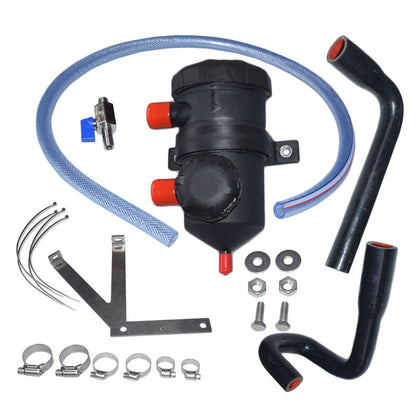 200 Oil Catch Can Kit Fit For Mitsubishi Triton ML MN Challenger 4D56 2.5L 2006-2015