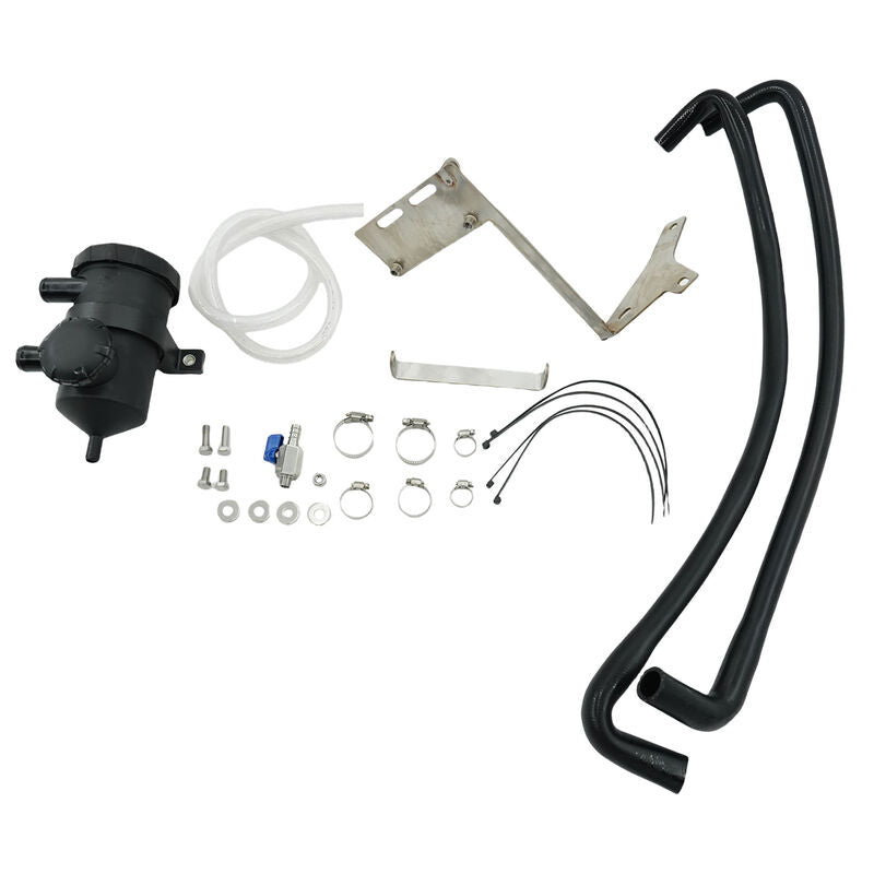 Oil Catch Can Kit Fit For Toyota Landcruiser 70 Series 4.5L V8 Turbo Diesel VDJ76 78 79 1VD-FTV DOHC 32V 2007-ON