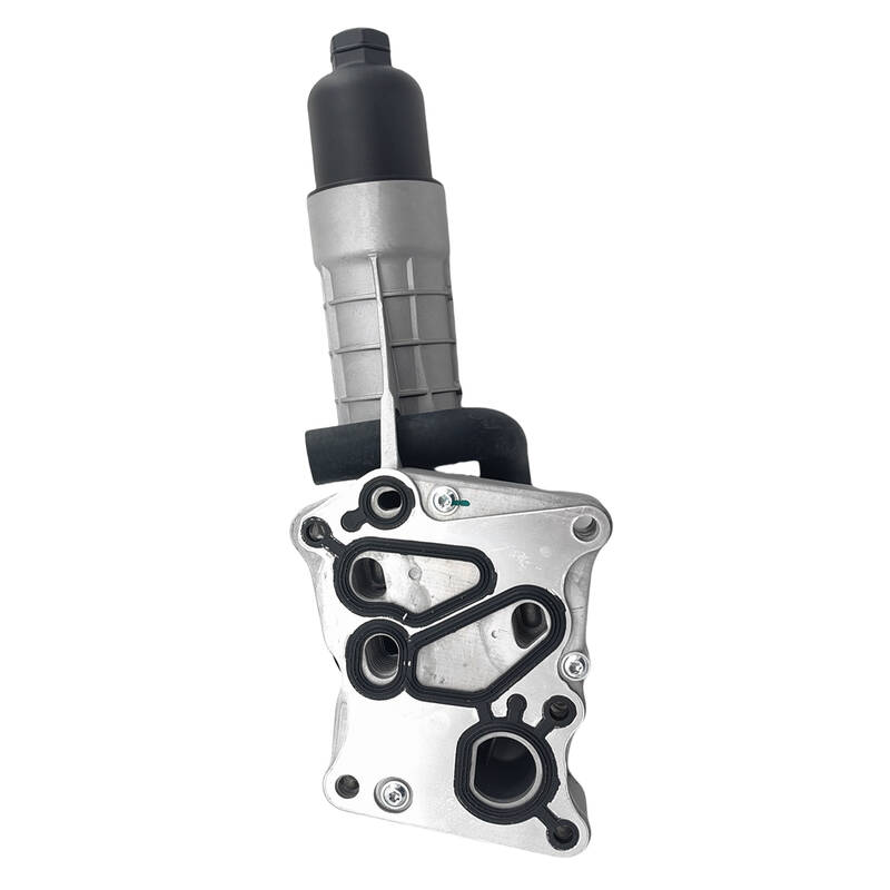 Aluminium Engine Oil Cooler Assembly With Gaskets Fit For Mercedes C-Class E-Class SLK-Class A2711801210