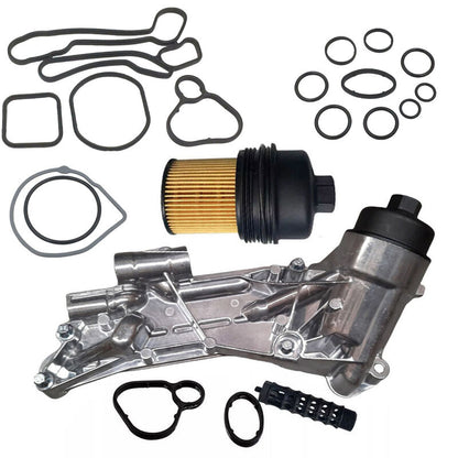 Oil Cooler Assembly With Repair Seal Kit Fit For Holden Cruze JG JH Astra AH Barina TM Trax TJ 1.6L F16D4 1.8L Z18XER F18D A1