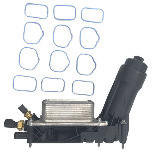 Engine Oil Cooler Assembly With Gasket Fit For Jeep Grand Cherokee WK Wrangler JK 3.6L Cherokee KL 3.2L 14-15 5184294AE