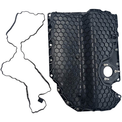 Black Oil Sump Pan Fit For Volkswagen Arteon Golf Alltrack Passat Tiguan 5N AD1 Audi A1 A3 S3 Q2 Q3 TT Skoda Kodiaq With Gask