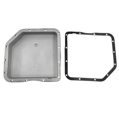 Automatic Transmission Oil Pan Aluminum Finned Black GM Turbo TH350 Extra Capacity