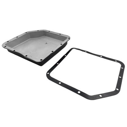 Automatic Transmission Oil Pan Aluminum Finned Black GM Turbo TH350 Extra Capacity