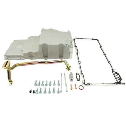 Aluminium Rear Drop Oil Pan Sump Fit For Holden HQ For Chevrolet Camaro Firebird Nova F G A