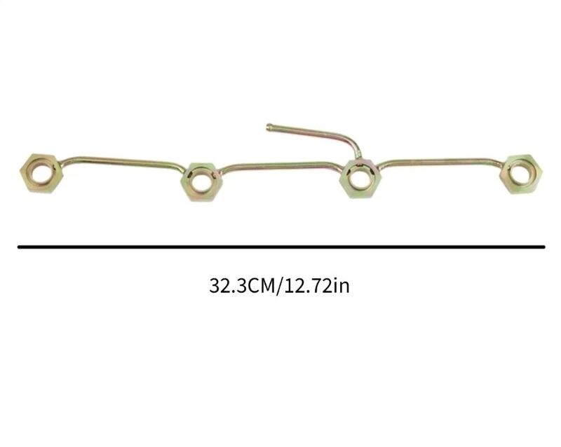 Injector Fuel Rail Return Leak Off Pipe Fit For Mitsubishi Pajero Challenger Strada Delica Montero L200 L300 L400 4D56 4D55 M