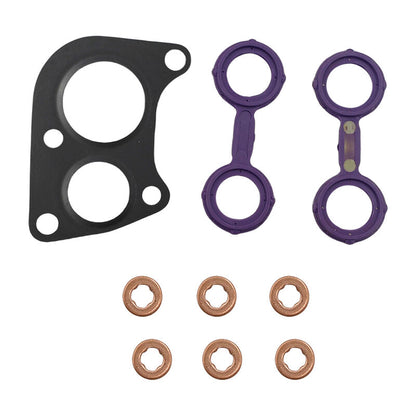 Engine Oil Cooler Seal Kit Fit For Mercedes Benz E320 E350 GL320 ML280 ML300 ML350 ML320 R320 R350 S350 Sprinter 2500 3500 55