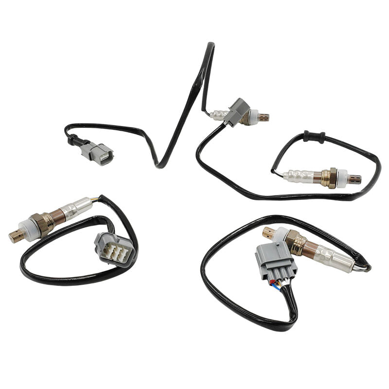 2 pcs Pre Cat + 2 Pcs Post Cat O2 Oxygen Sensors Fit For Honda MDX YD 3.5L YD1 J35A5 Accord Aerodeck CM 3.0L