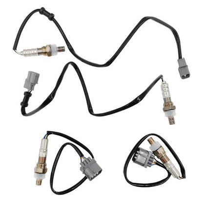 2 pcs Pre Cat + 2 Pcs Post Cat O2 Oxygen Sensors Fit For Honda MDX YD 3.5L YD1 J35A5 Accord Aerodeck CM 3.0L