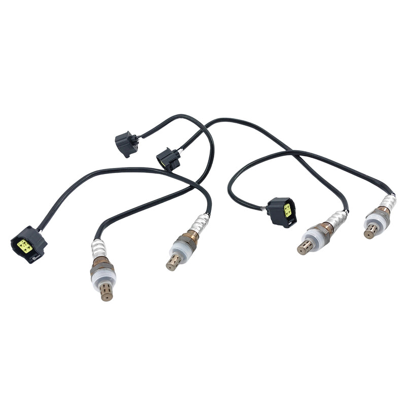 4 Pcs Oxygen Sensors Fit For Jeep Wrangler JK Grand Cherokee WK Cherokee KL