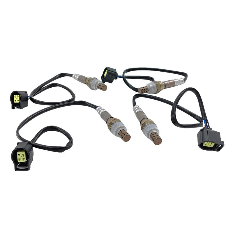 4 Pcs Front + Rear Oxygen Sensors Kit Fit For Dodge Durango DN Dakota For Jeep Grand Cherokee WJ WG