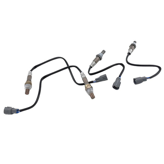 4 x Front + Rear Oxygen Sensors Kit Fit For Subaru Liberty Outback EZ30D EZ30R 22641AA25A
