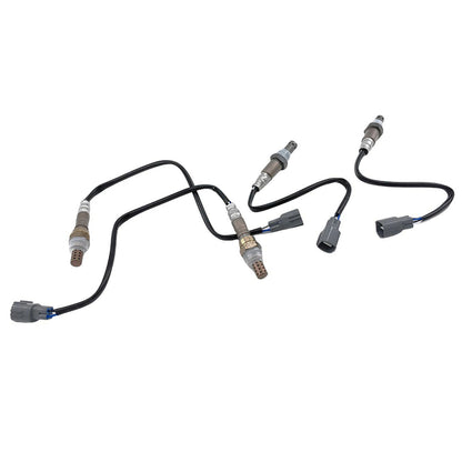 4 x Front + Rear Oxygen Sensors Kit Fit For Subaru Liberty Outback EZ30D EZ30R 22641AA25A