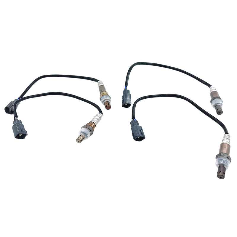 4 Pcs Oxygen Sensors Fit For Toyota HiAce TRH201 2TR-FE I4 2.7L 03/2005-02/2015