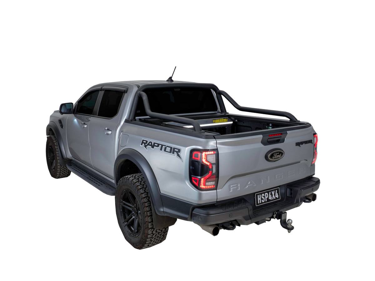 HSP Roll R Cover Series 3.5 Dual Cab Suits Ranger/Raptor Next Gen with Genuine Extended Sports Bar
