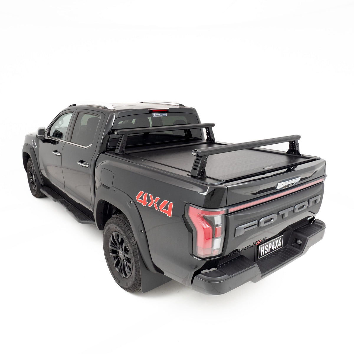 HSP Load Rack JNR Tub Rack suits Foton Tunland Fits Dual Cab Roll R Cover - Full set (Front & Rear Legs)