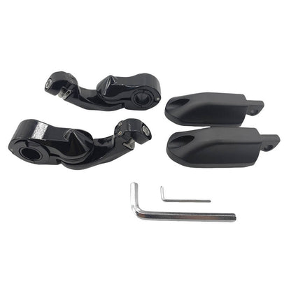 Highway Footpegs Pegs 1.25" Fit For Harley Touring Street Glide Electra Glide Road