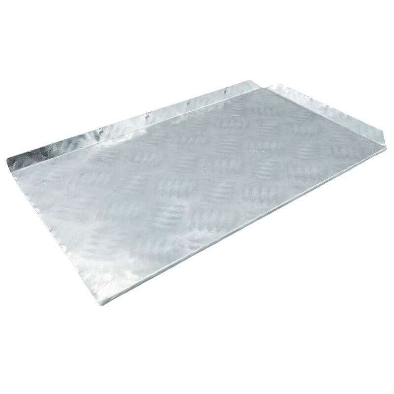 4 Pcs Aluminium Checker Plates Mudguards 4X4 Ute 470 x 285 x 2.5mm