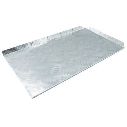 4 Pcs Aluminium Checker Plates Mudguards 4X4 Ute 470 x 285 x 2.5mm