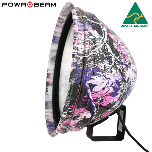 245mm/9" HID 70W Pink Camo Spotlight with Bracket