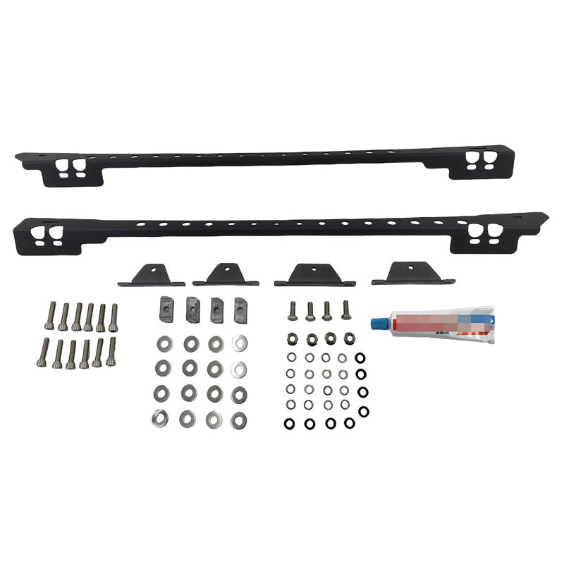 Backbone Roof Rail Steel Fit For Holden Colorado RG Series Dual Cab 2012-2019