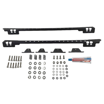 Backbone Roof Rail Steel Fit For Holden Colorado RG Series Dual Cab 2012-2019