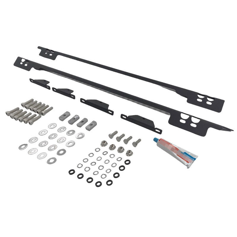 Backbone Roof Rail Steel Fit For Holden Colorado RG Series Dual Cab 2012-2019