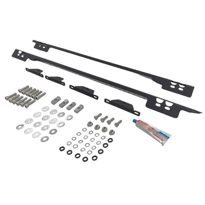 Backbone Roof Rail Steel Fit For Holden Colorado RG Series Dual Cab 2012-2019