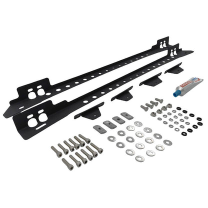 Backbone Roof Rail Steel Fit For Holden Colorado RG Series Dual Cab 2012-2019