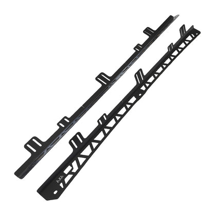 Steel Black Backbone Mount Roof Rack Fit For Mitsubishi Pajero 1999-ON