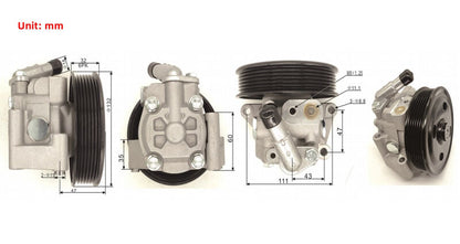 Power Steering Pump Fit For Ford Mondeo MC 2.0L Turbo Petrol 2011-2014