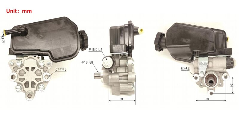 Machter Power Steering Pump Fit For Jeep Cherokee KK For Dodge Nitro SUV