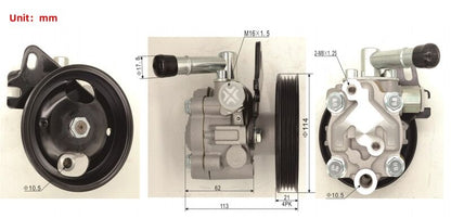 Power Steering Pump Fit For Nissan Pulsar N14 N15 1.6 Litre Inline 4 Petrol- (qg16)