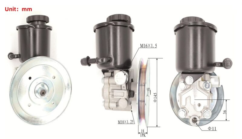 Power Steering Pump With Pulley Fit For Nissan Patrol GU Y61 GQ Y60 TD42 Diesel