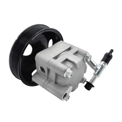 Power Steering Pump With Pulley & Hose Fit For Nissan Elgrand E51 3.5L 2.5L 2003-2009