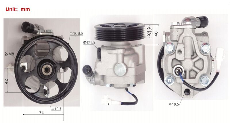 Machter Power Steering Pump With Pulley Fit For Subaru Impreza Liberty BL BP BM BR For ester Outback BR9 Non Turbo Only