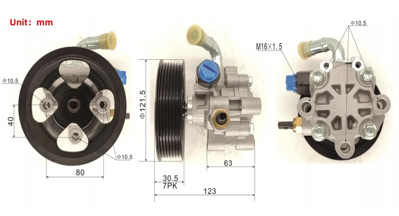 Power Steering Pump Fit For Toyota Camry ACV40 ACV30 RAV4 ACA36 ACA28 2.4L 2AZ-FE