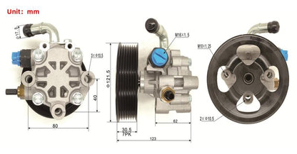 Power Steering Pump Fit For Toyota Landcruiser Prado 120 4.0L Petrol 2003-2009