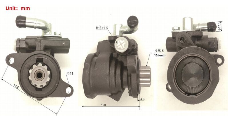 Power Steering Pump Fit For Daihatsu Delta V138 Toyota Hilux KZN165 KZN185 Land Cruiser Prado KZJ90 KZJ95 3.0L 1KDFTV 1KZTE 1