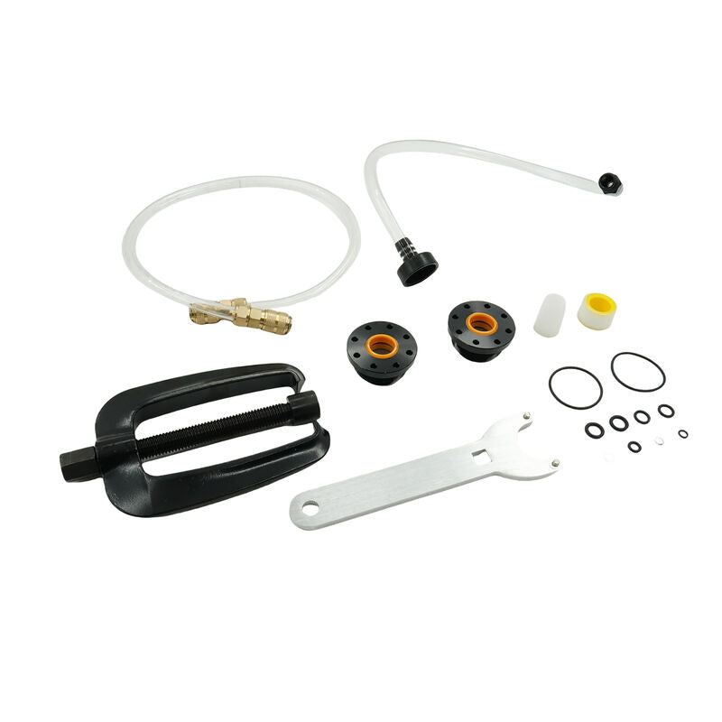 Hydraulic Steering Cylinder Seal HS5157 & Bracket Puller & Bleed Kit For Seastar