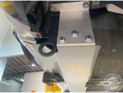 Mitsubishi Pajero Ns to NX Rear Bumper Guard 4mm Stainless