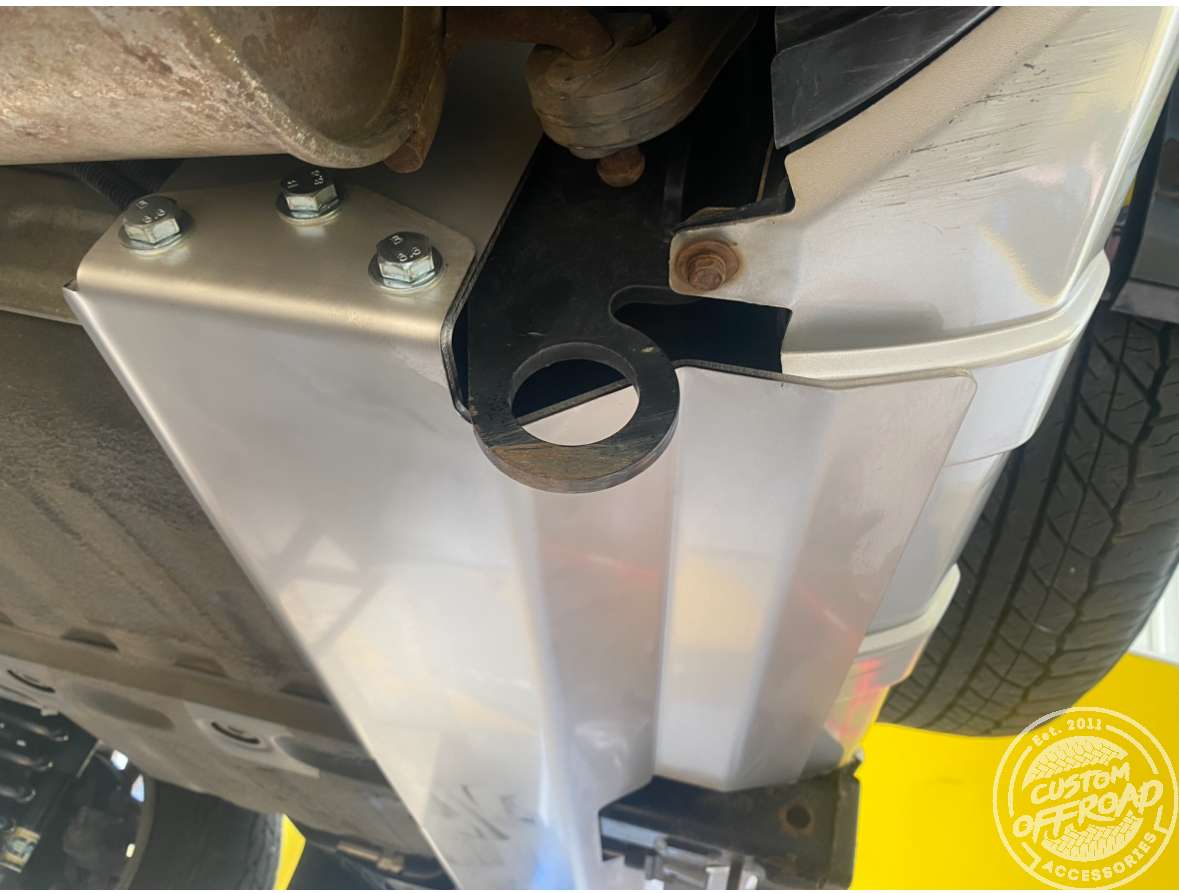 Mitsubishi Pajero Ns to NX Rear Bumper Guard 4mm Stainless
