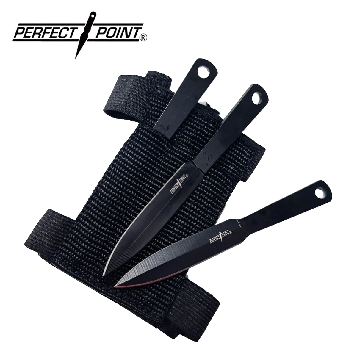 Perfect Point Short Range Throwing Knives 3pk
