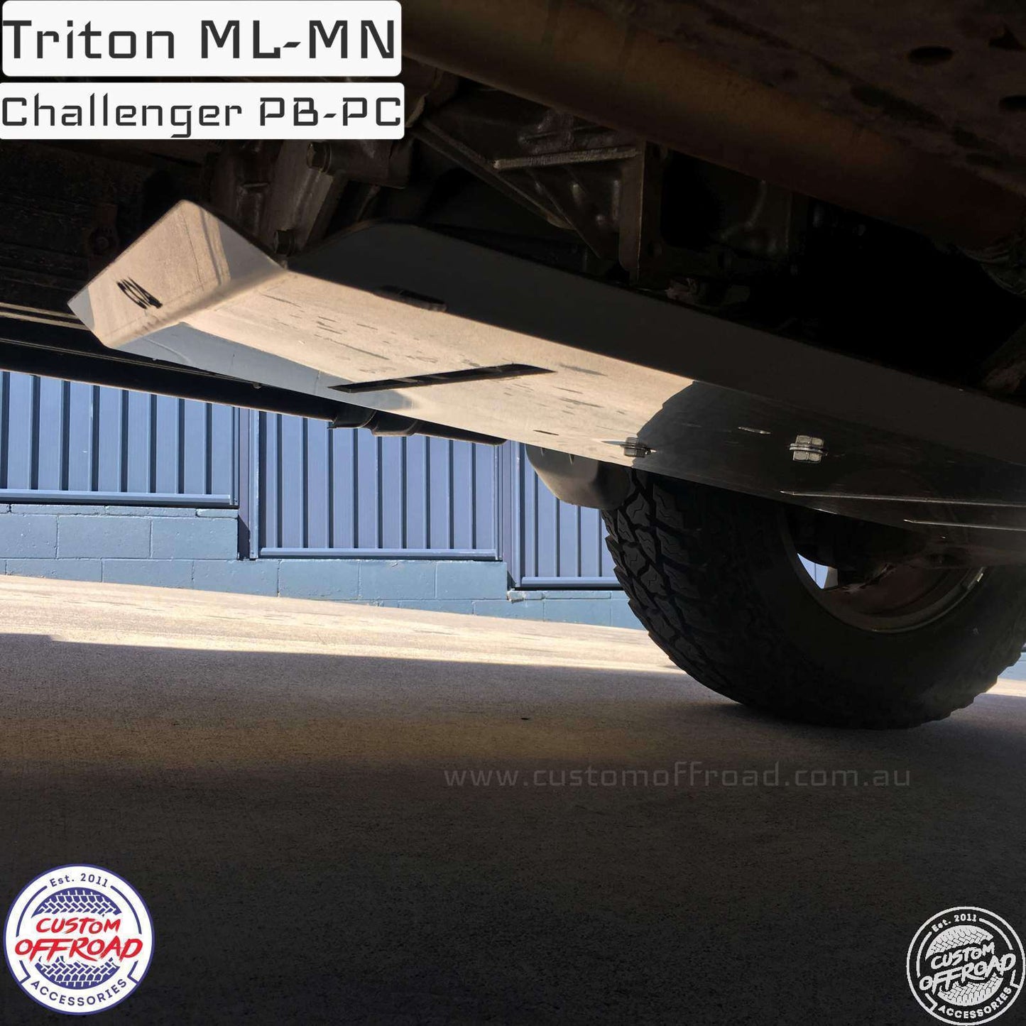 Bash Plate Combos to Suit Mitsubishi Challenger PB & PC Combos