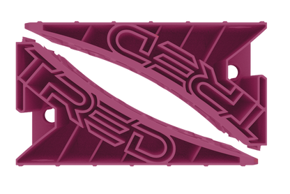 TRED GT WHEEL CHOCK - NBCF PINK
