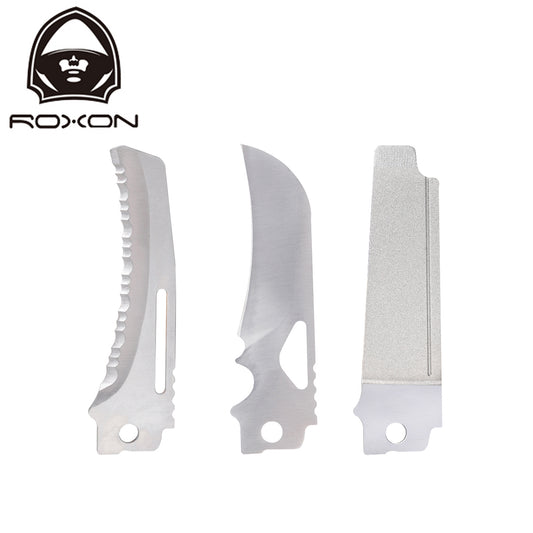 ROXON Replacement Blade 3 Piece Set - Serrated, Electric, File