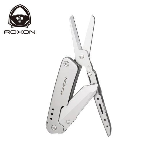 ROXON Folding Knife & Scissors Multitool