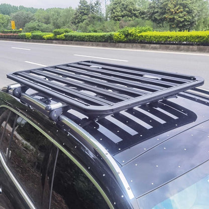 Universal Fit Roof Rack Rail Basket Platform Flat Fit For Holden Colorado Dual Cab For Toyota Hilux 2006-ON
